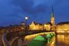 Zurich at night