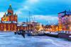 Winter in Helsinki, Finland