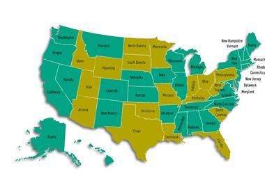 US states with ‘anti-ESG’ legislation in place